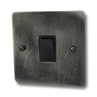 Flat Slate Effect Intermediate Switch (Black Switch)